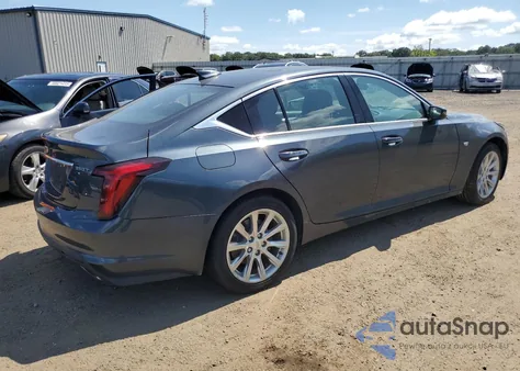 2020 Cadillac Ct5 Luxury из США, поврежденный, VIN 1G6DX5RK5L0141006